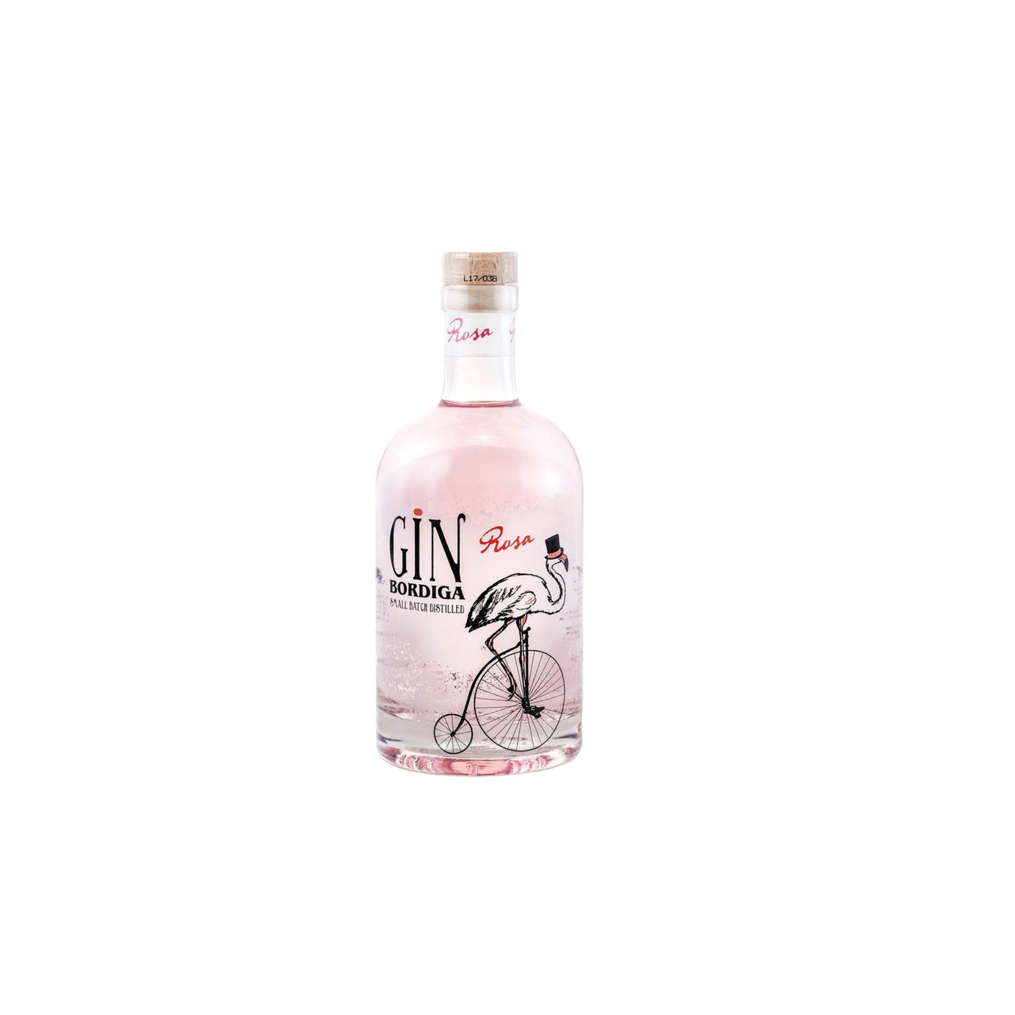 Bordiga Rosa Gin 70cl – Italian Craft Pink Gin – Alpine Botanicals