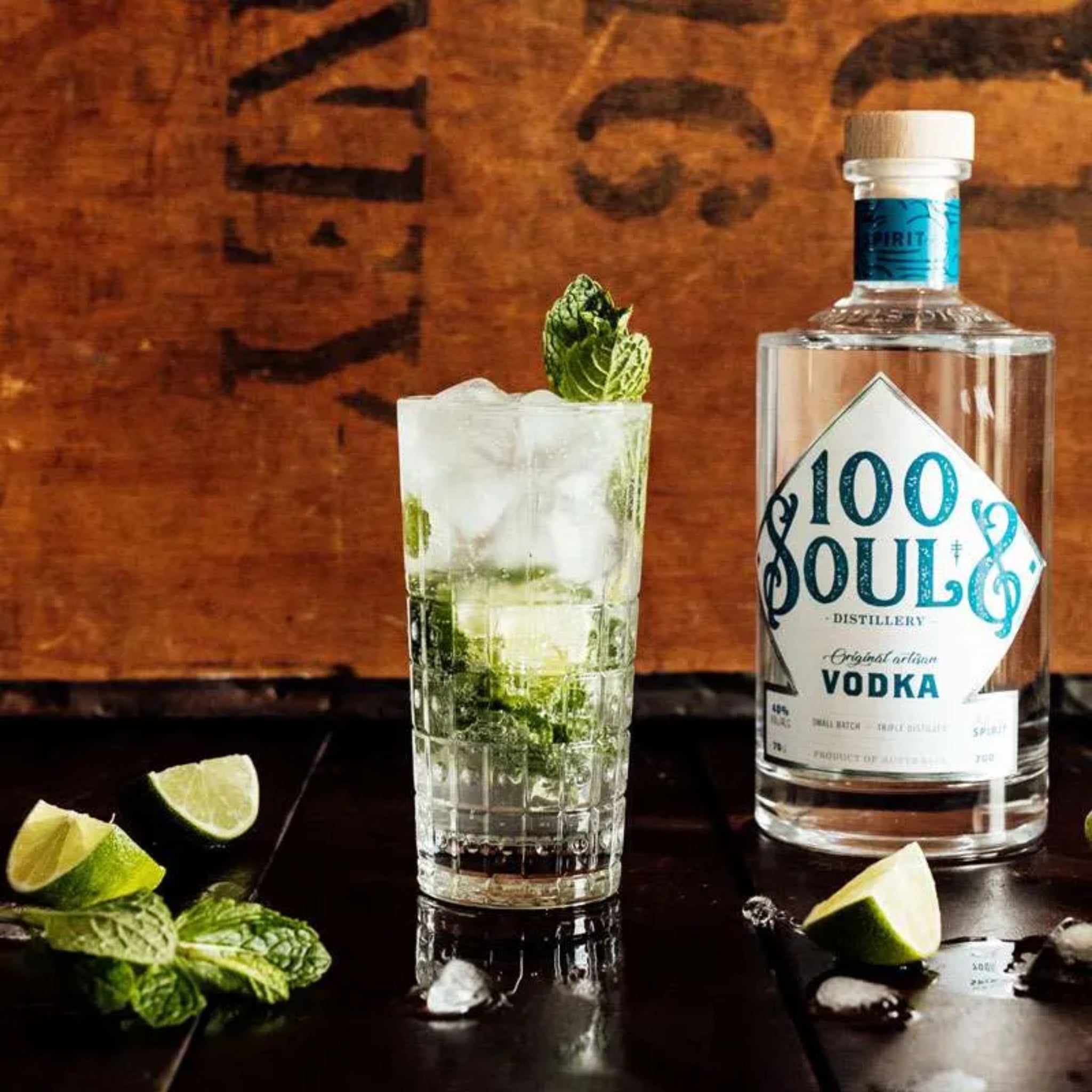100 Souls Original Artisan Vodka 70cl