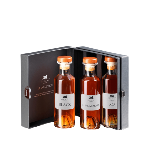 Deau Tasting Box 3 x 20 cl XO, BLACK, LOUIS MEMORY
