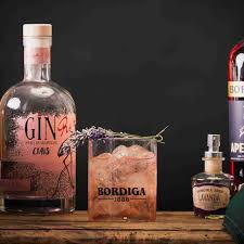 Bordiga Rosa Gin 70cl – Italian Craft Pink Gin – Alpine Botanicals