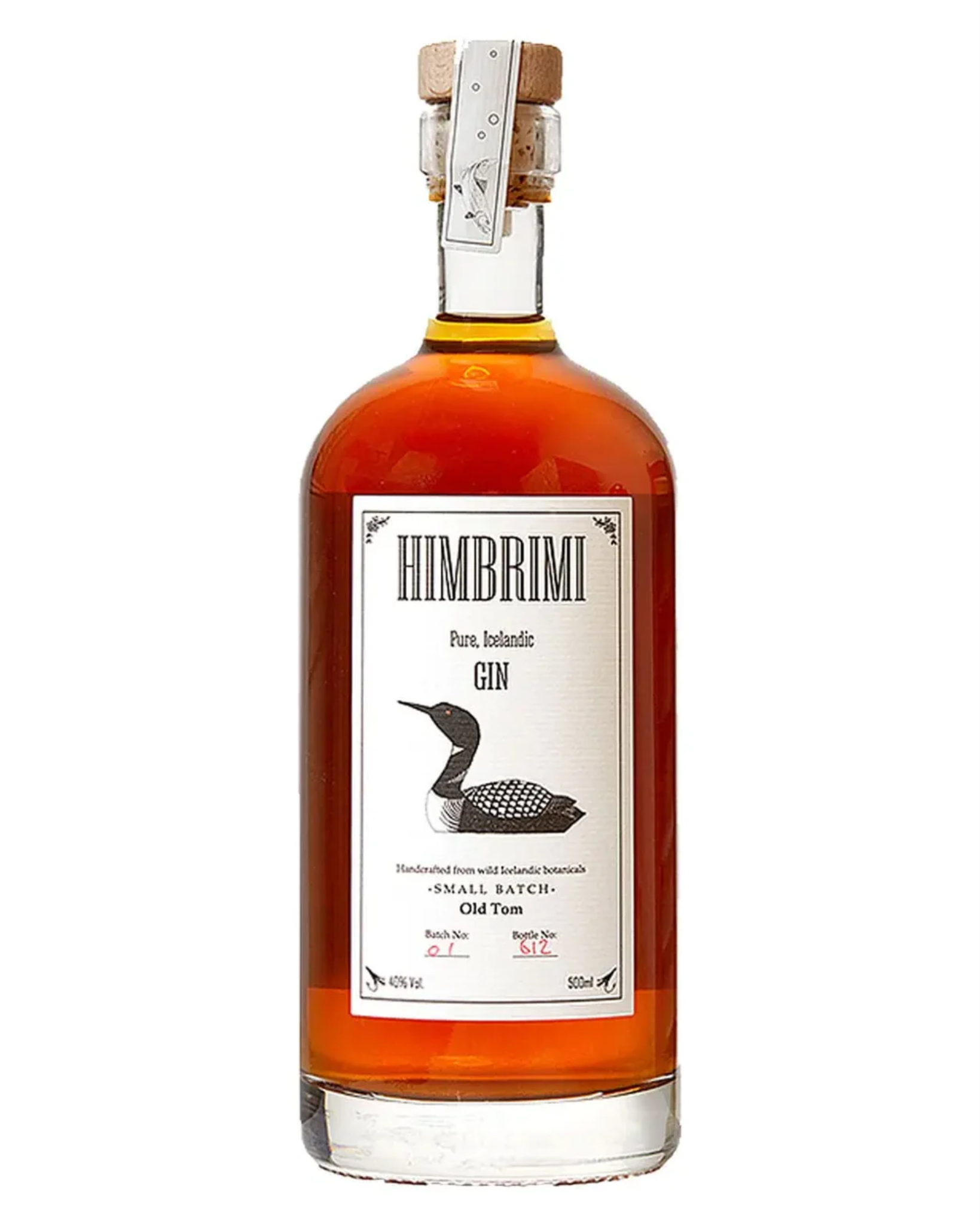 Himbrini Old Tom Gin Small Batch Icelandic Gin 50cl Botanical Blend
