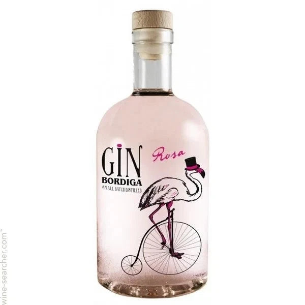 Bordiga Rosa Gin 70cl – Italian Craft Pink Gin – Alpine Botanicals